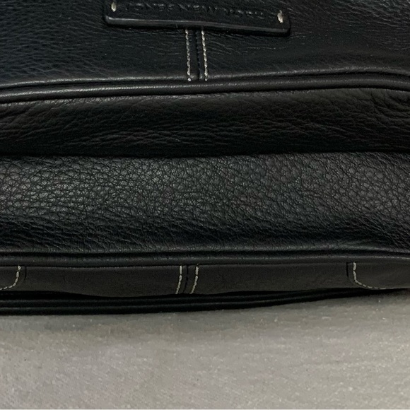 Jones New York genuine leather black backpack main image 4